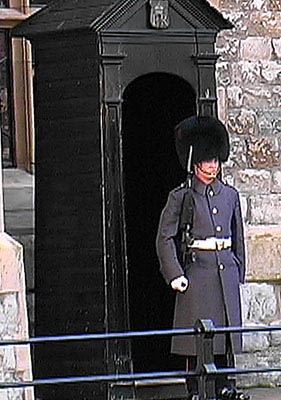 Guarding the Crown Jewels - Tower of London