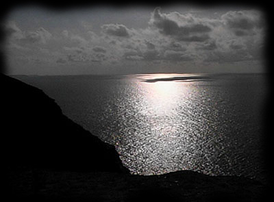 Click to return to Tintagel - Over the sea towards Avalon